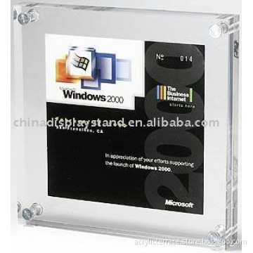 lucite acrylic acrylic photo frame